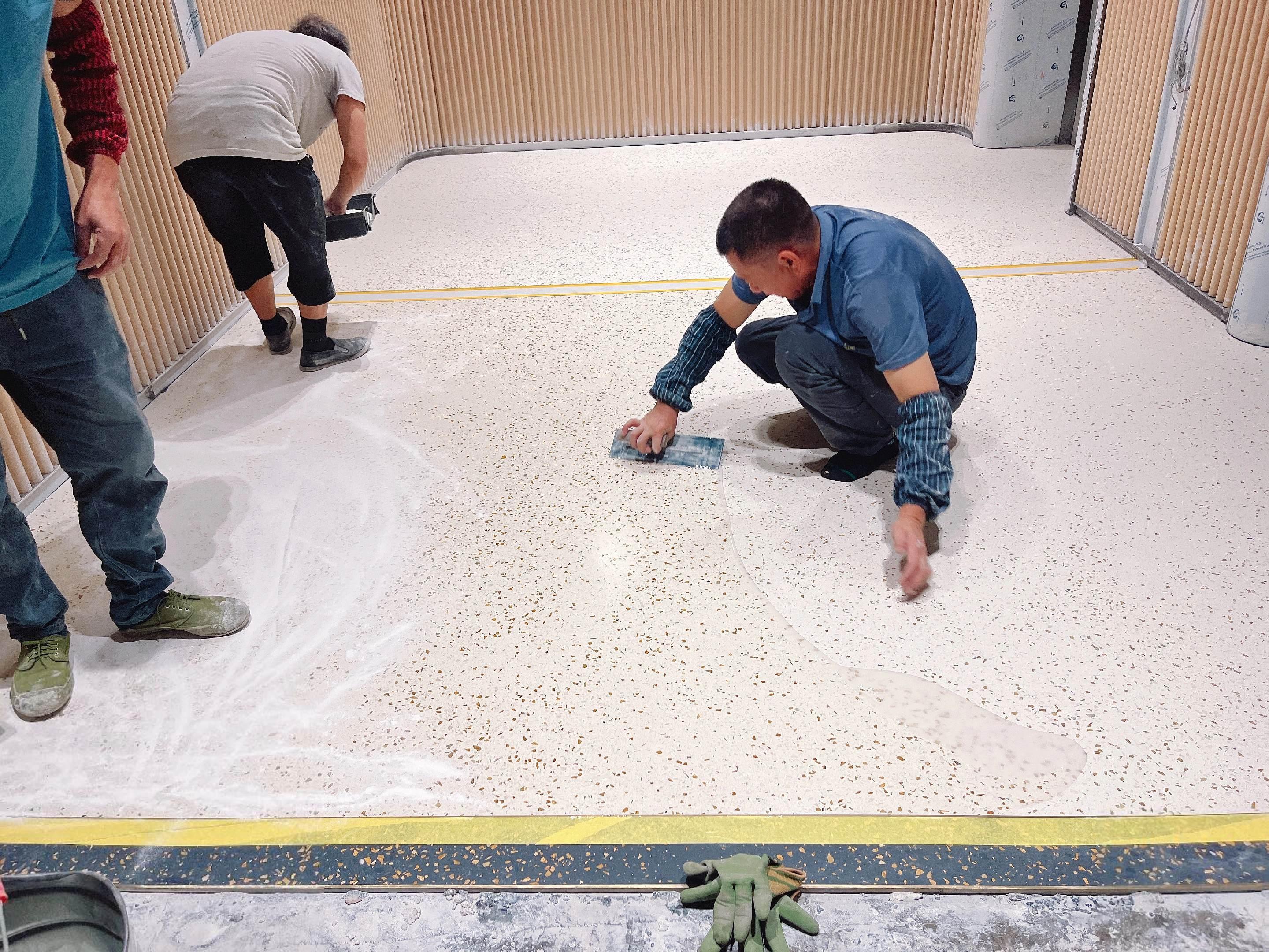 水磨石地面施工流程、常见问题及注意事项详解